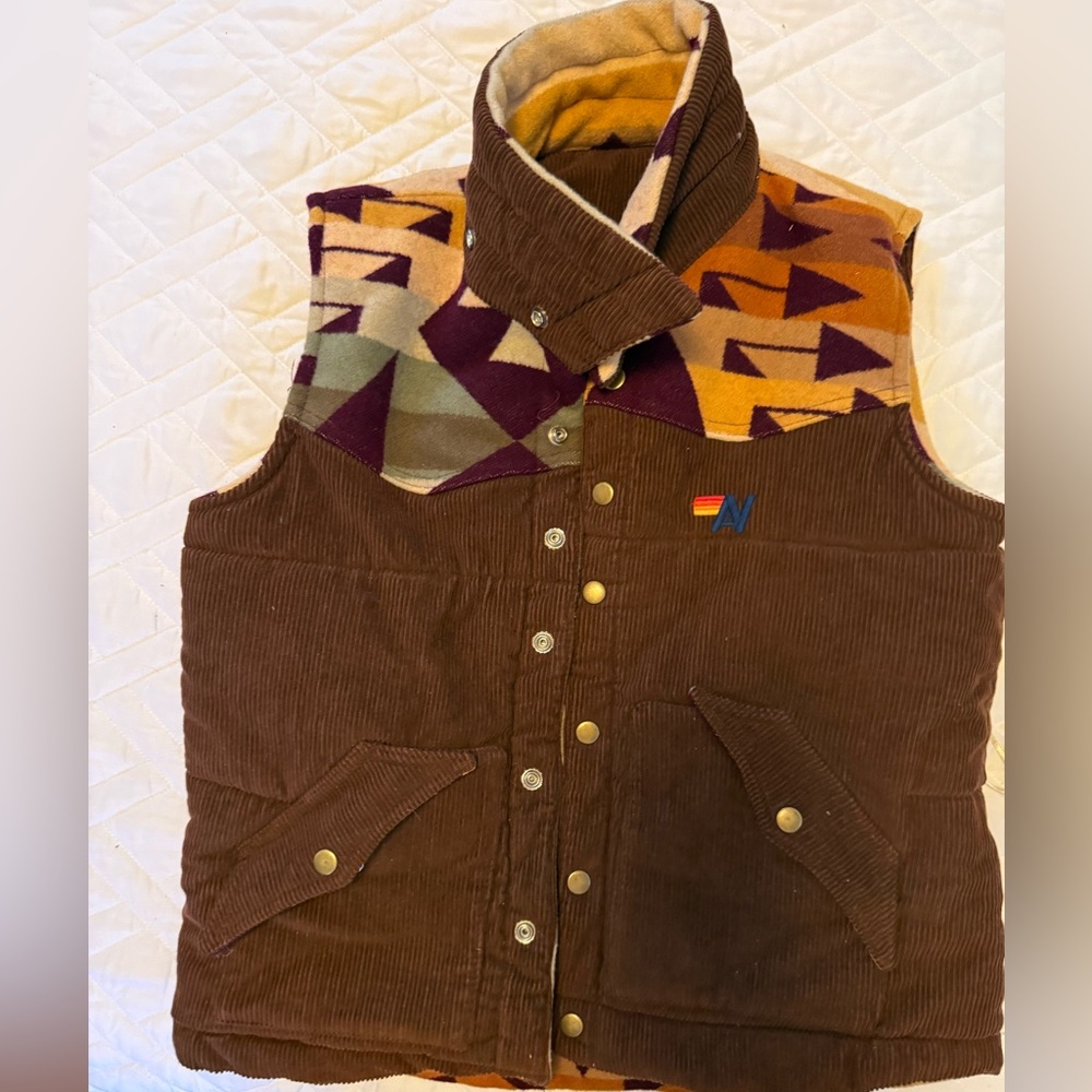 Aviator Nation Pendelton Vest